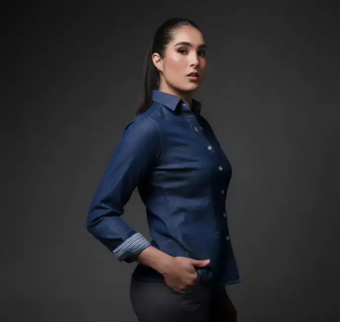 Blusa Mezclilla Elite
